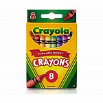 8pk Regular Crayons