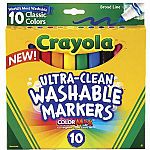 Ultra Clean Washable Markers 10pk