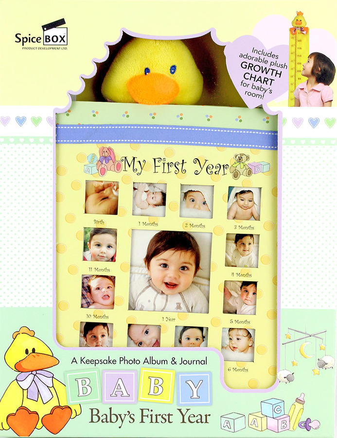 Keepsake Album Baby S First Year The Granville Island Toy Company