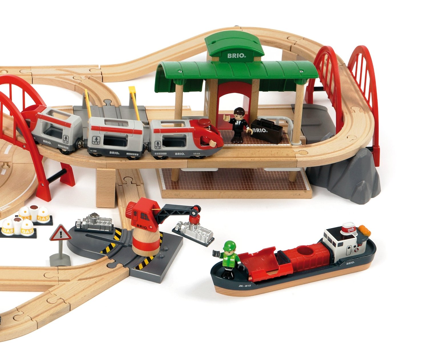brio deluxe railway set the granville island company brio deluxe railway set the granville island company