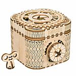 Wooden Mechanical Gears - Treasure box