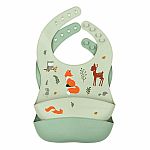 Little Lovely Silicone Bib: Forest Friends