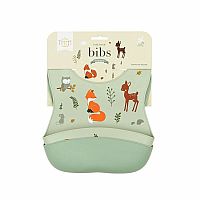 Little Lovely Silicone Bib: Forest Friends