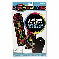 Bookmark Scratch Art Party Pack