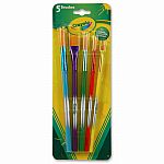 5 Paint Brushes Assrt