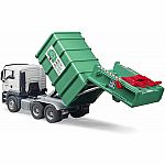 MAN Rear Loading Garbage Truck (Green)