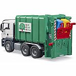 MAN Rear Loading Garbage Truck (Green)