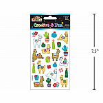 Woody's Puffy stickers, Llama