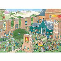 2000pc Jan Van Haasternen The Art Market
