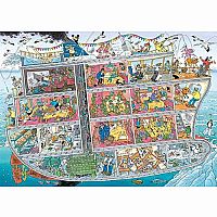 1000pc Jan Van Haasternen Cruise Ship