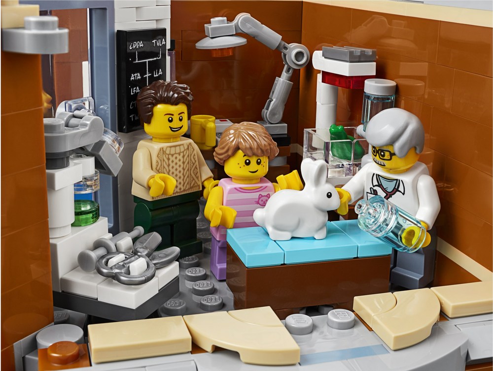 Lego modular corner garage online