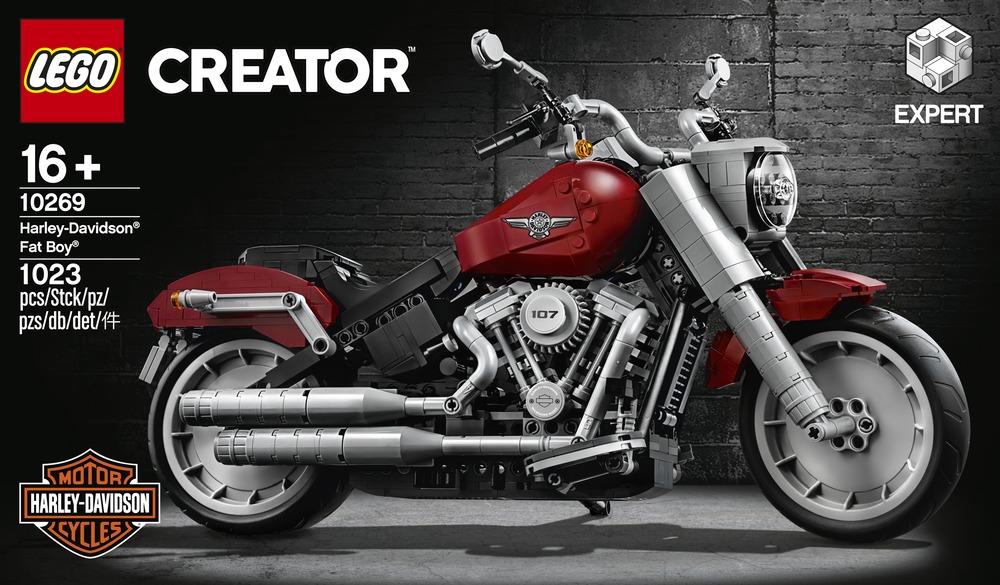 Lego harley fat boy deals