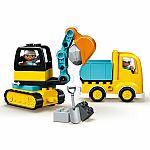 Truck & Tracked Excavator