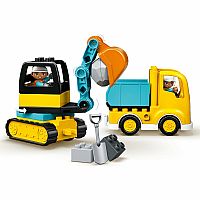 Truck & Tracked Excavator