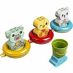 Bath Time Fun: Floating Animal Train