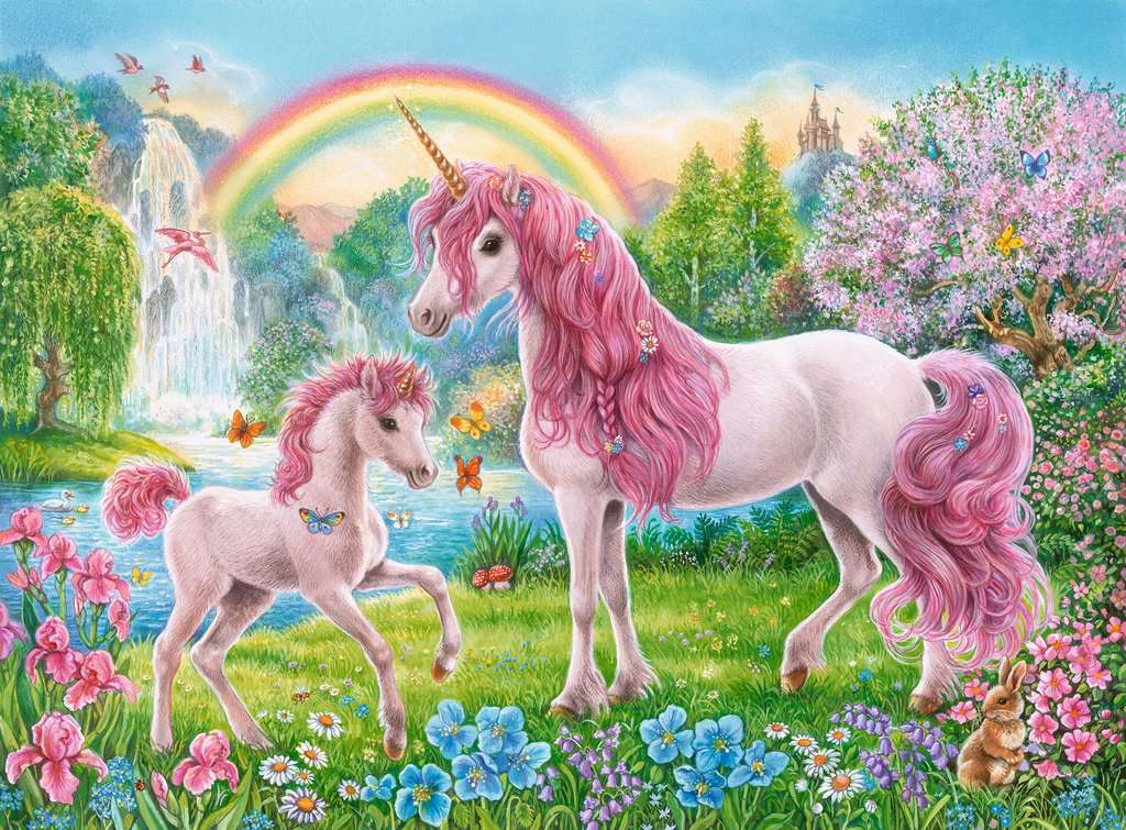100pc Magical Unicorns w/Colour book - The Granville Island Toy Company