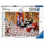 Disney Artist Collection: 101 Dalmatians 1000 pc Puzzle