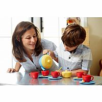 Green Toys Tea Set - Blue