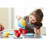 Green Toys Tea Set - Blue