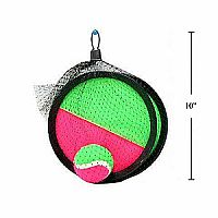 Velcro Discs with Ball (Net Bag)