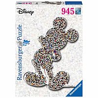 945pc Shaped Mickey