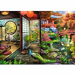 1000pc Japanese Garden Teahouse