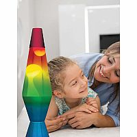 14.5'' Rainbow Tri-Colour Lava Lamp