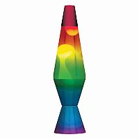 14.5'' Rainbow Tri-Colour Lava Lamp