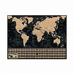 1000pc Scratch World Map Puzle