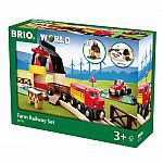 Brio Farm Railway Set