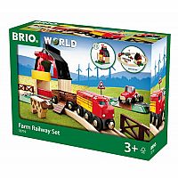 Brio Farm Railway Set