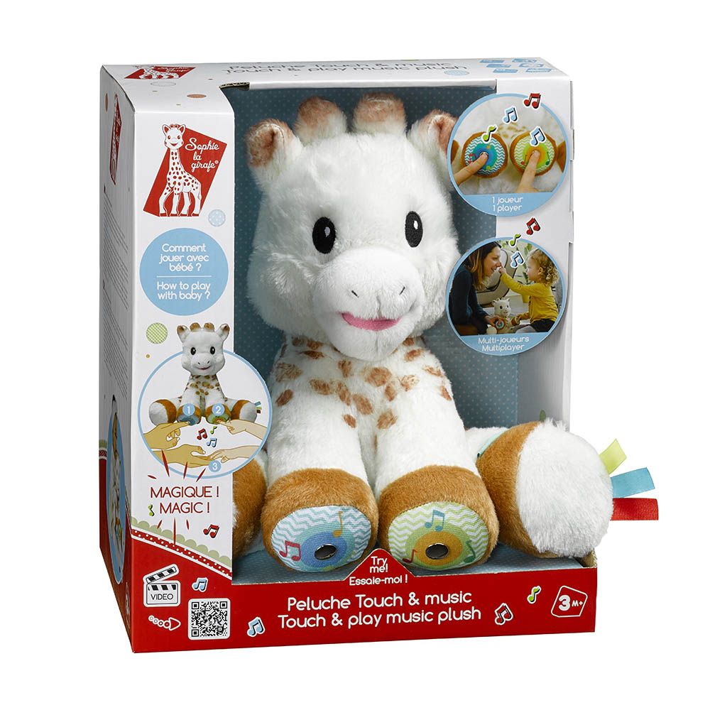sophie the giraffe light and dreams plush