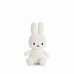 Miffy Sitting Corduroy 9" Offwhite