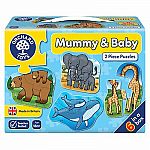 Orchard Mummy & Baby 2pc puzzle