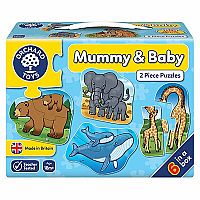Orchard Mummy & Baby 2pc puzzle