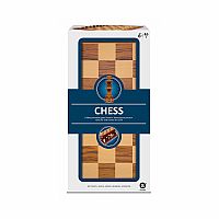 Ambassador Folding Wood Chess Set