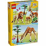 Wild Safari Animals (3in1)