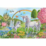 24pc Floor Puzzle: Prancing Unicorns