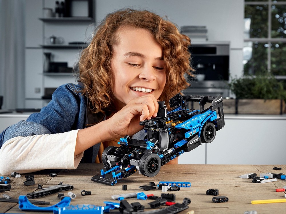 Mclaren senna lego set sale