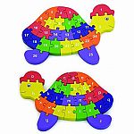 Viga 3D Wood Turtle Puzzle