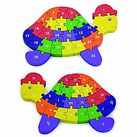 Viga 3D Wood Turtle Puzzle