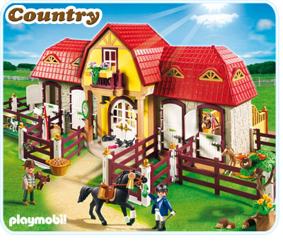 playmobil country large horse farm