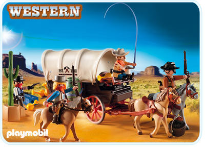 Playmobil sales covered wagon