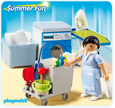 Playmobil laundry hot sale room