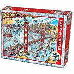 1000pc DoodleTown: San Francisco