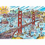 1000pc DoodleTown: San Francisco