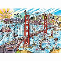 1000pc DoodleTown: San Francisco