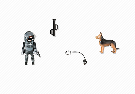 5369 Tactical Police Dog Unit The Granville Island Toy Company