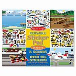 Reusable Stickerpad - Vehicles