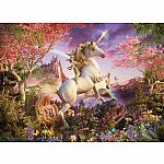 350pc Family Puzzle - Realm of the Unicorn